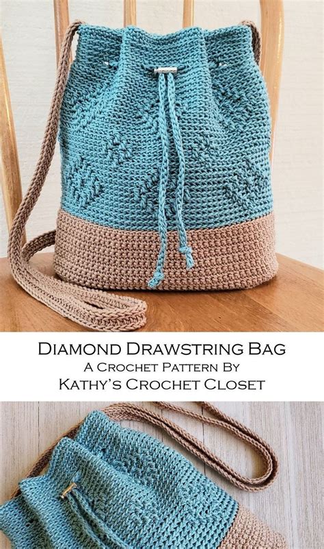 Crochet Bag Diy: 10 Pretty And Trendy Crochet Bag Patterns: 